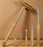 Mini Hammer Multi Tool with Screwdrivers - Image 2