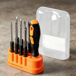 Multi Functional Portable Screwdriver Set High Strength Bits for Repair