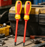 Insulated Magnetic Screwdriver Set Phillips and Flat Tool