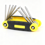 Folding Screwdriver Set Steel Portable Tool for Vehicle Repair - Image 2