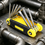 Folding Screwdriver Set Steel Portable Tool for Vehicle Repair