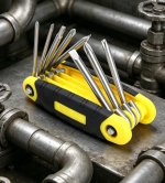 Folding Screwdriver Set Steel Portable Tool for Vehicle Repair