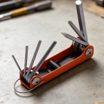 Folding Hex Key Screwdriver Tool Set Compact Repair Kit