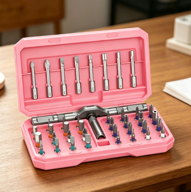 Magnetic Precision Screwdriver Set Portable Repair Kit