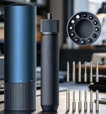 Electric Screwdriver Set USB Rechargeable LED Light Tool - Image 2